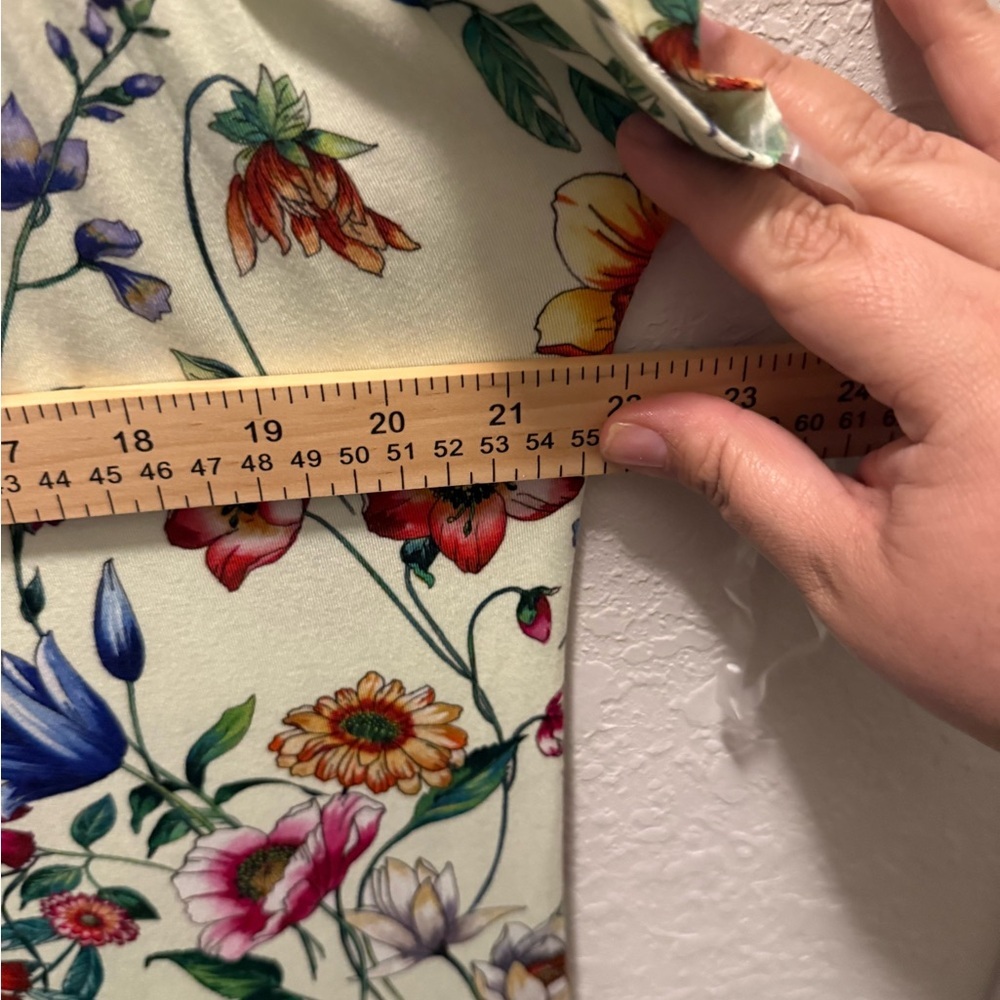 Johnny Was Floral Midi Dress Size L - Picture 4 of 8